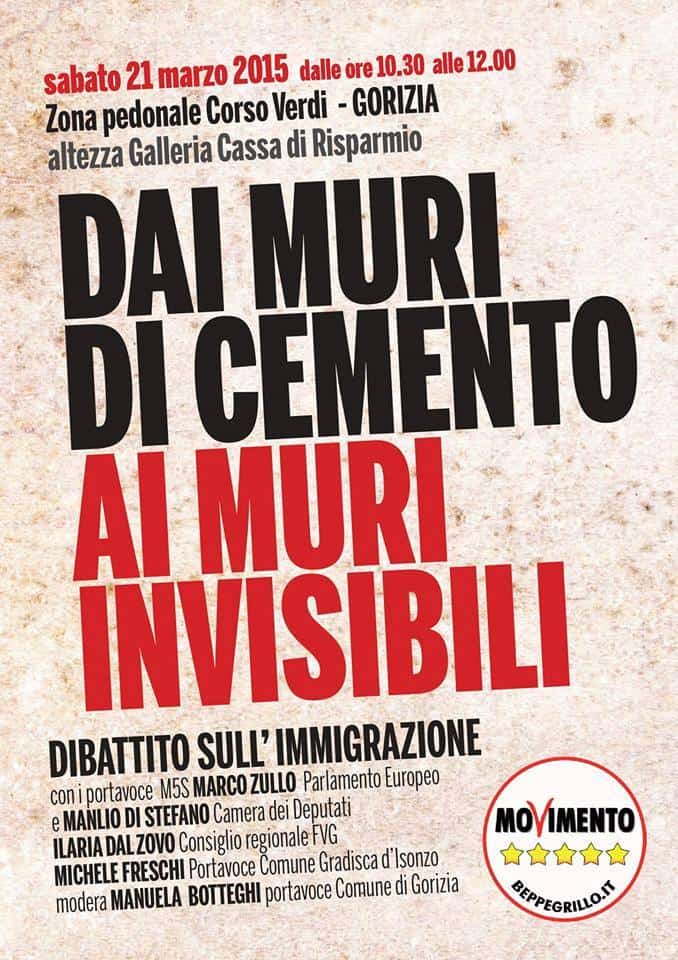 Dai Muri di Cemento ai Muri Invisibili @ Gorizia | Friuli-Venezia Giulia | Italia