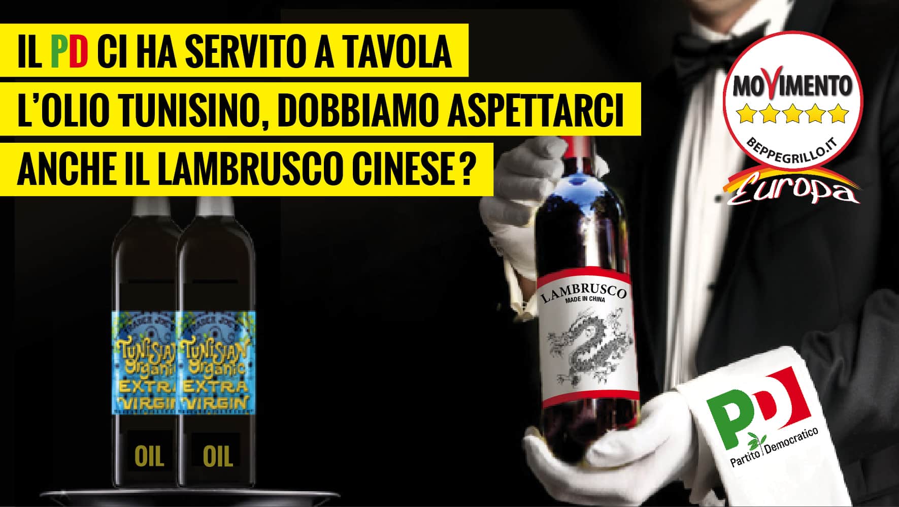Marco Zullo M5S Europa lambrusco