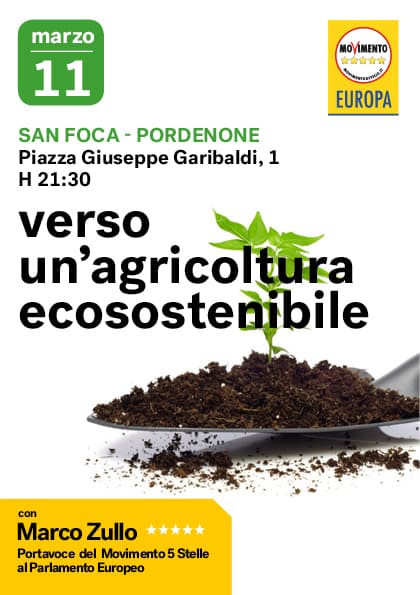 VERSO UNA AGRICOLTURA ECOSOSTENIBILE