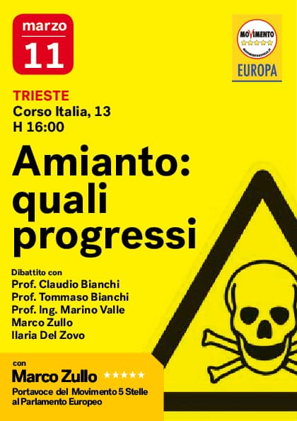 TUTTA LA VERITA' SULL'AMIANTO @ Circolo della Stampa | Trieste | Friuli-Venezia Giulia | Italia