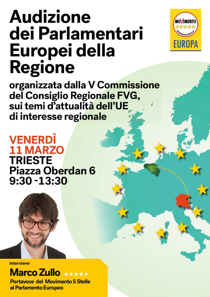I PARLAMENTARI EUROPEI ALLA REGIONE FRIULI VENEZIA GIULIA
