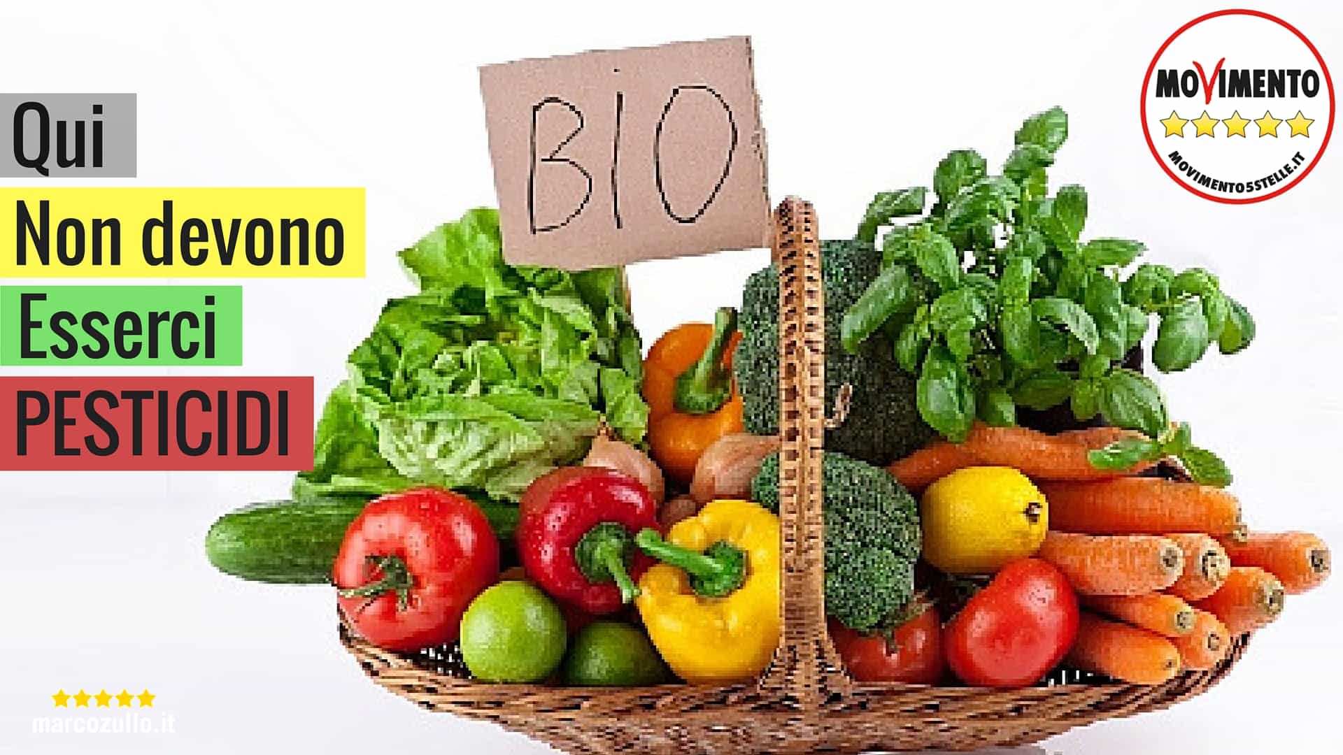 Marco Zullo M5S Europa biologico agricoltura pesticidi