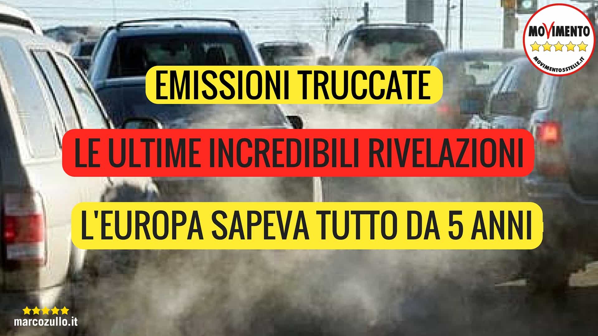 Marco Zullo M5S Europa emissioni truccate dieselgate volkswagen