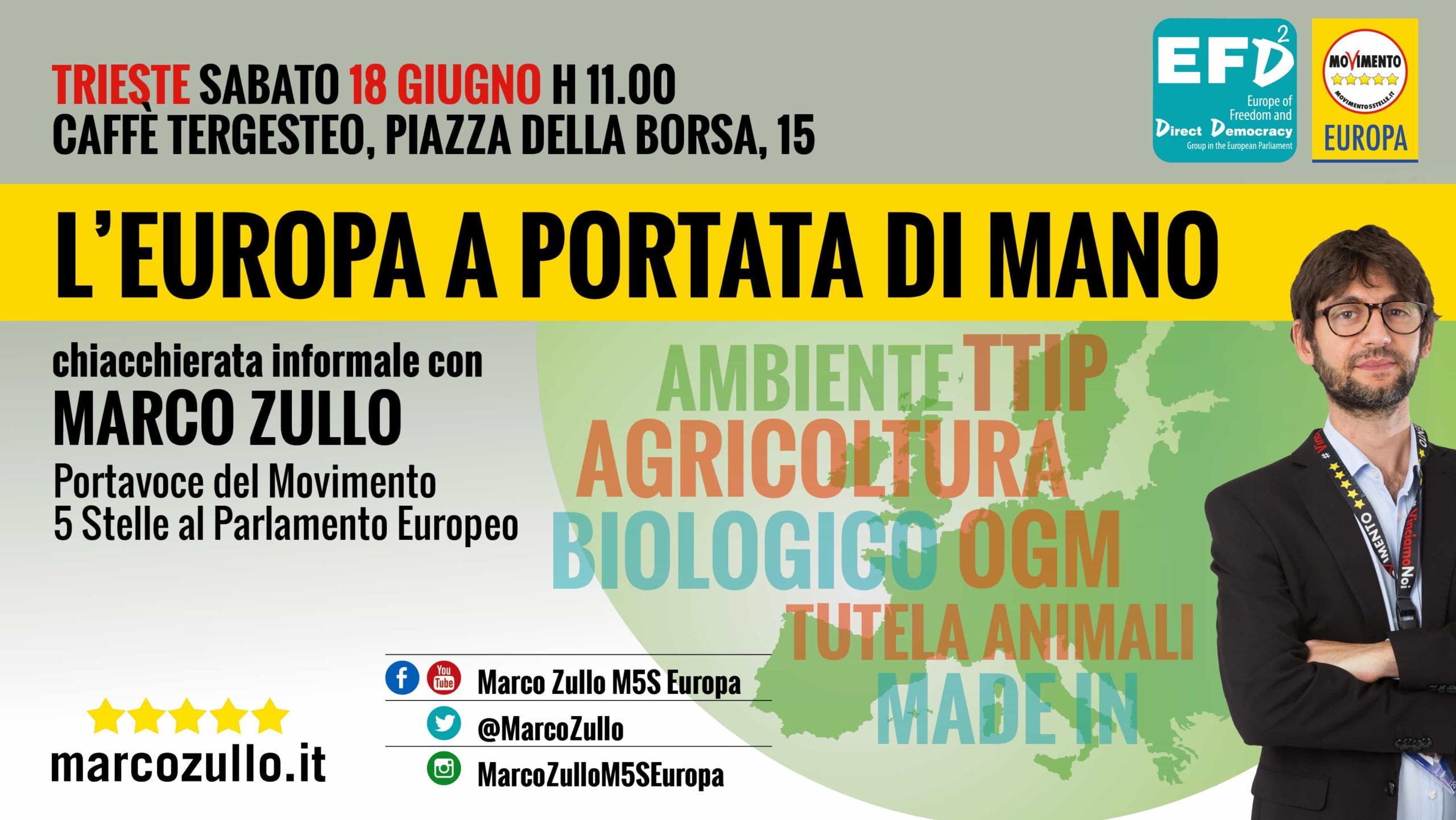 Marco Zullo M5S Europa partecipazione