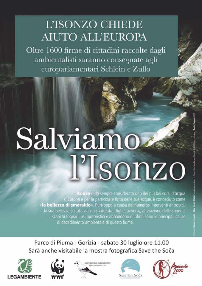 L'ISONZO CHIEDE AIUTO ALL'EUROPA @ Parco di Piuma (Gorizia) | Gorizia | Friuli-Venezia Giulia | Italia