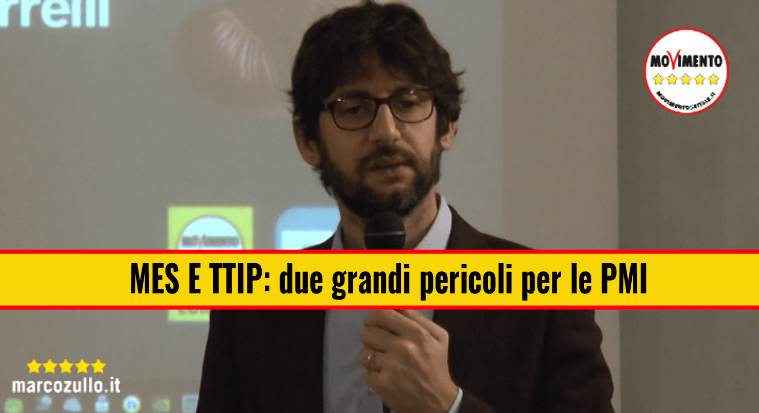Marco Zullo M5S Europa Mes Cina TTIP Pmi
