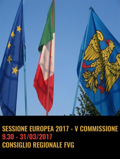 Sessione Europea 2017: audizioni in V Commissione