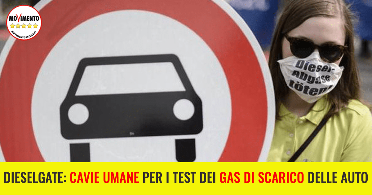 Dieselgate: non ad esperimenti umani