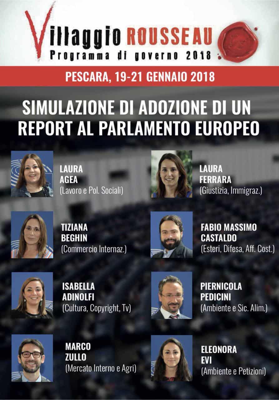 Villaggio Rousseau. Programma di Governo 2018 @ Villaggio Rousseau | Pescara | Abruzzo | Italia