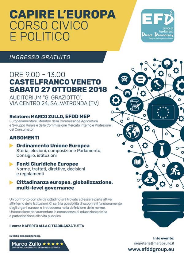 Capire l'Europa @ Castelfranco Veneto | Salvatronda | Veneto | Italia