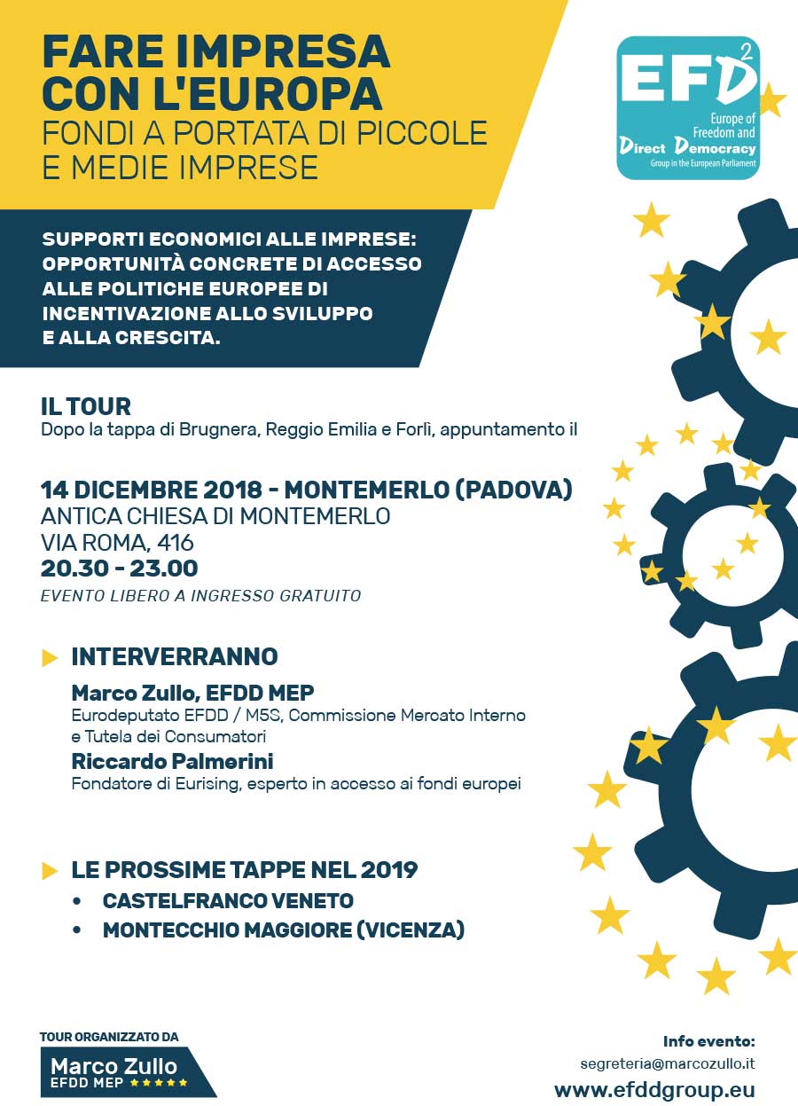 Fare impresa con l'europa @ ANTICA CHIESA DI MONTEMERLO | Montemerlo | Veneto | Italia