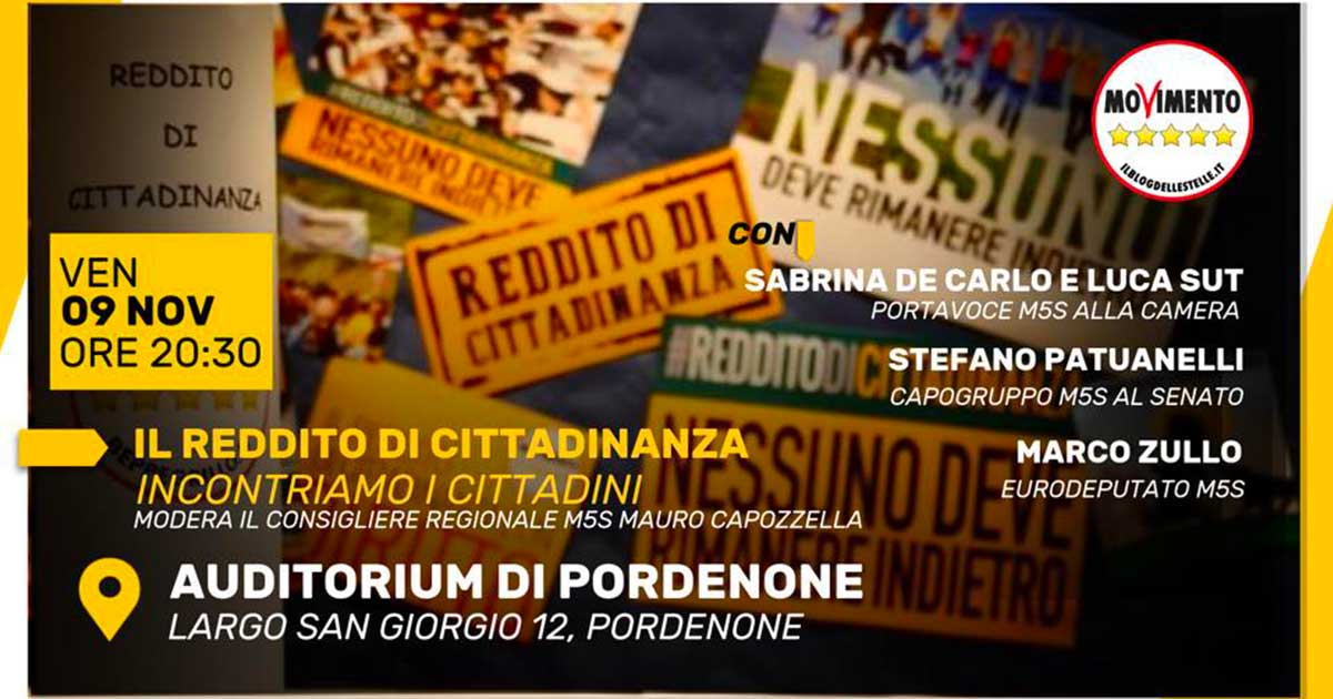 reddito di cittadinanza