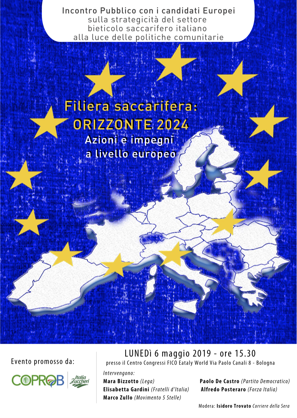 Filiera saccarifera: orizzonte 2024 @ Centro Congressi FICO Eataly World