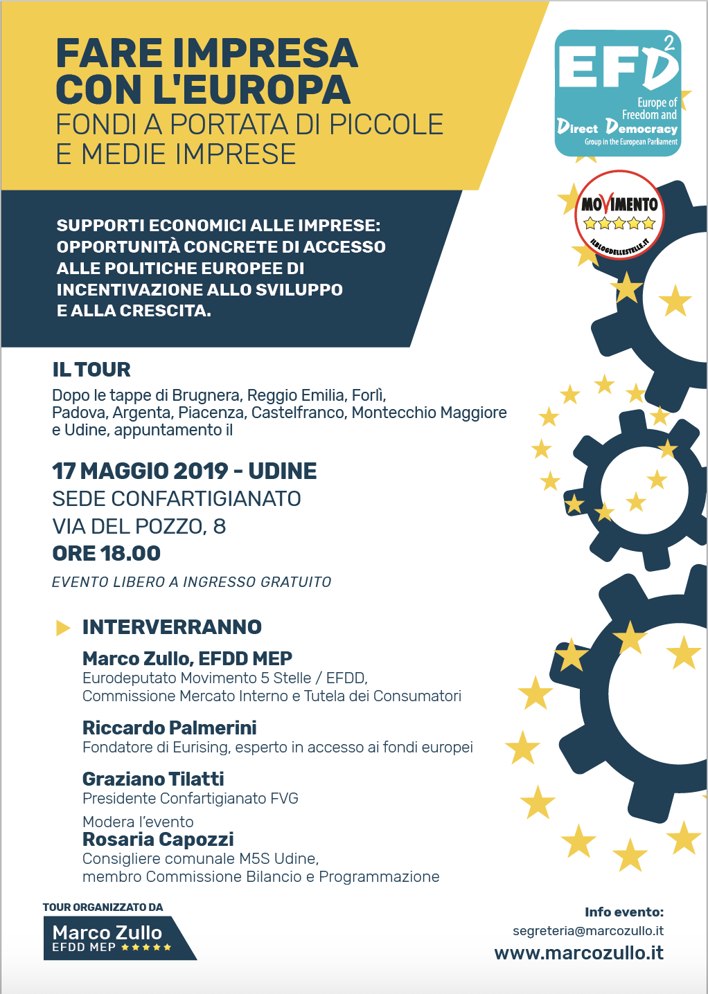 Fare Impresa con l'Europa @ Sede Confartigianato